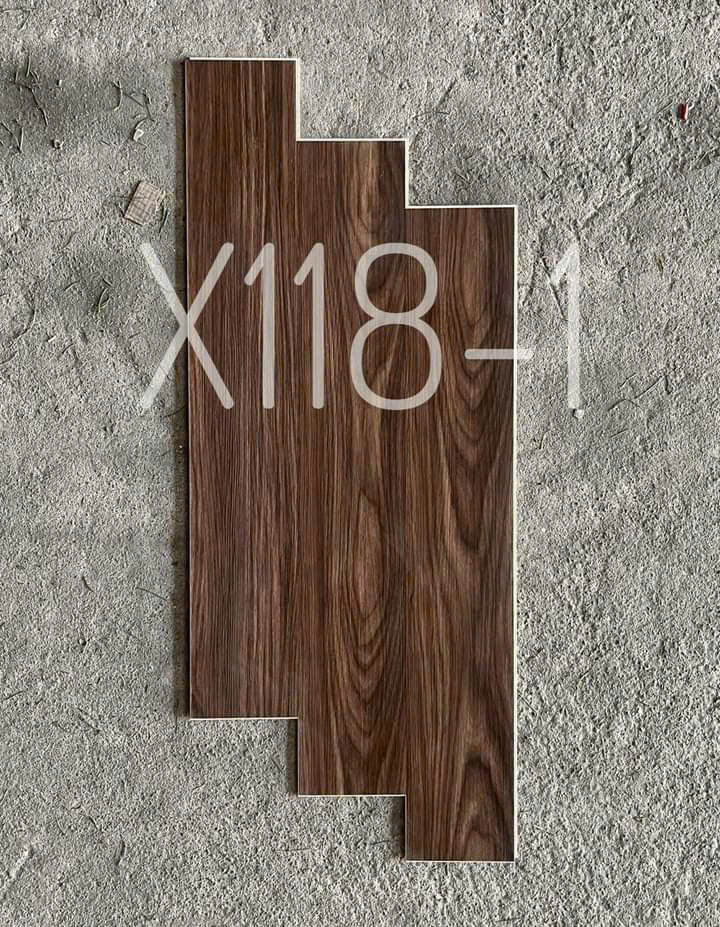 Sàn Nhựa Hèm Khóa Giả Gỗ SPC 4MM MX 118-1