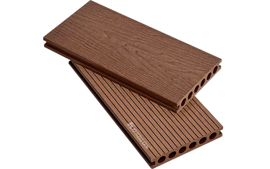 Sàn Gỗ Nhựa Lỗ Tròn 3D Kosmos  Light Wood