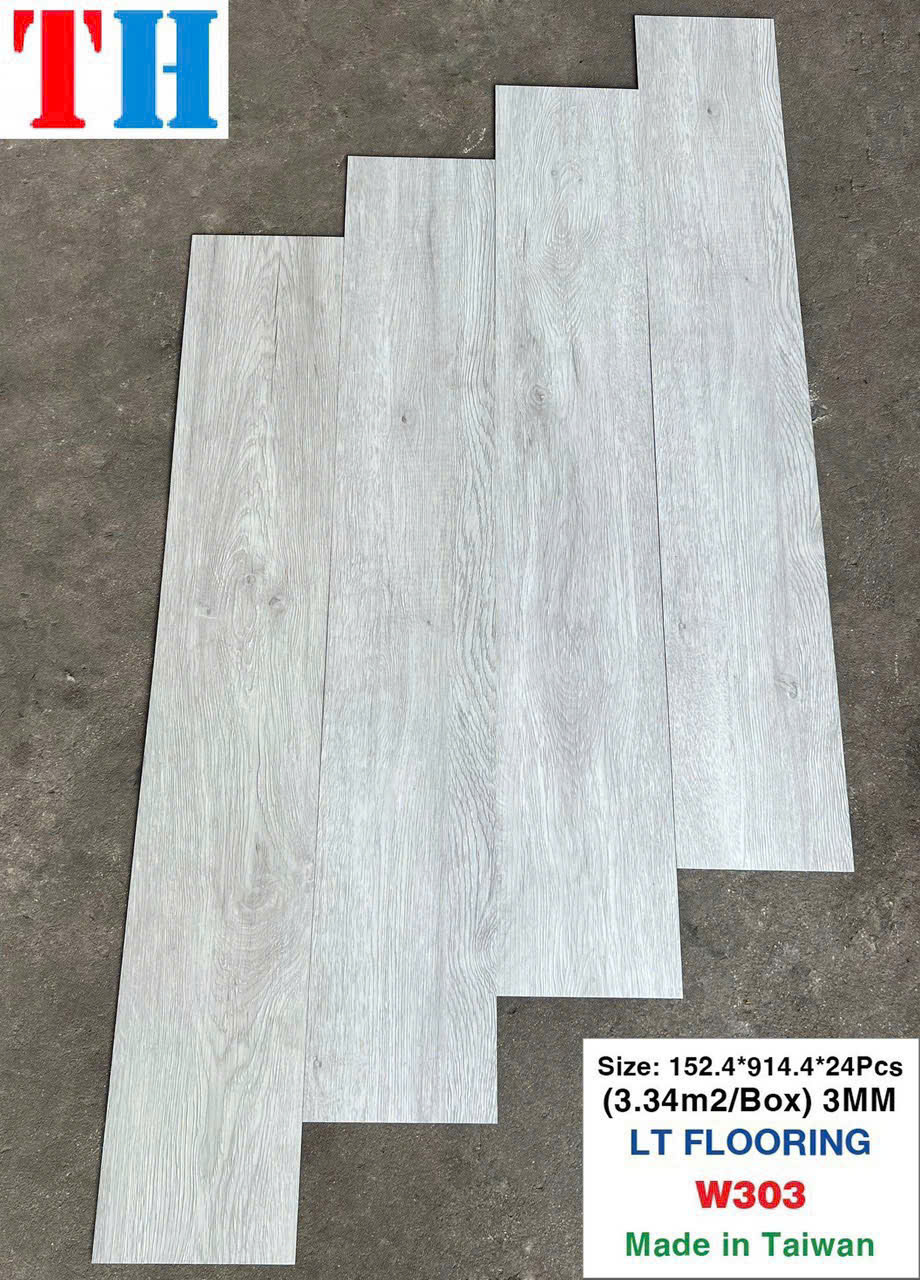Sàn Nhựa Giả Gỗ Keo Rời 3MM LT Flooring W303