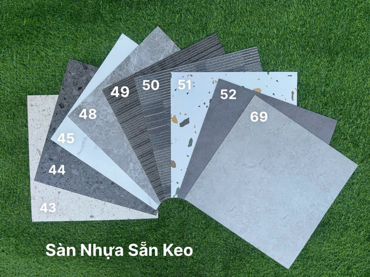 Sàn Nhựa Vân Đá Keo Sẵn TA