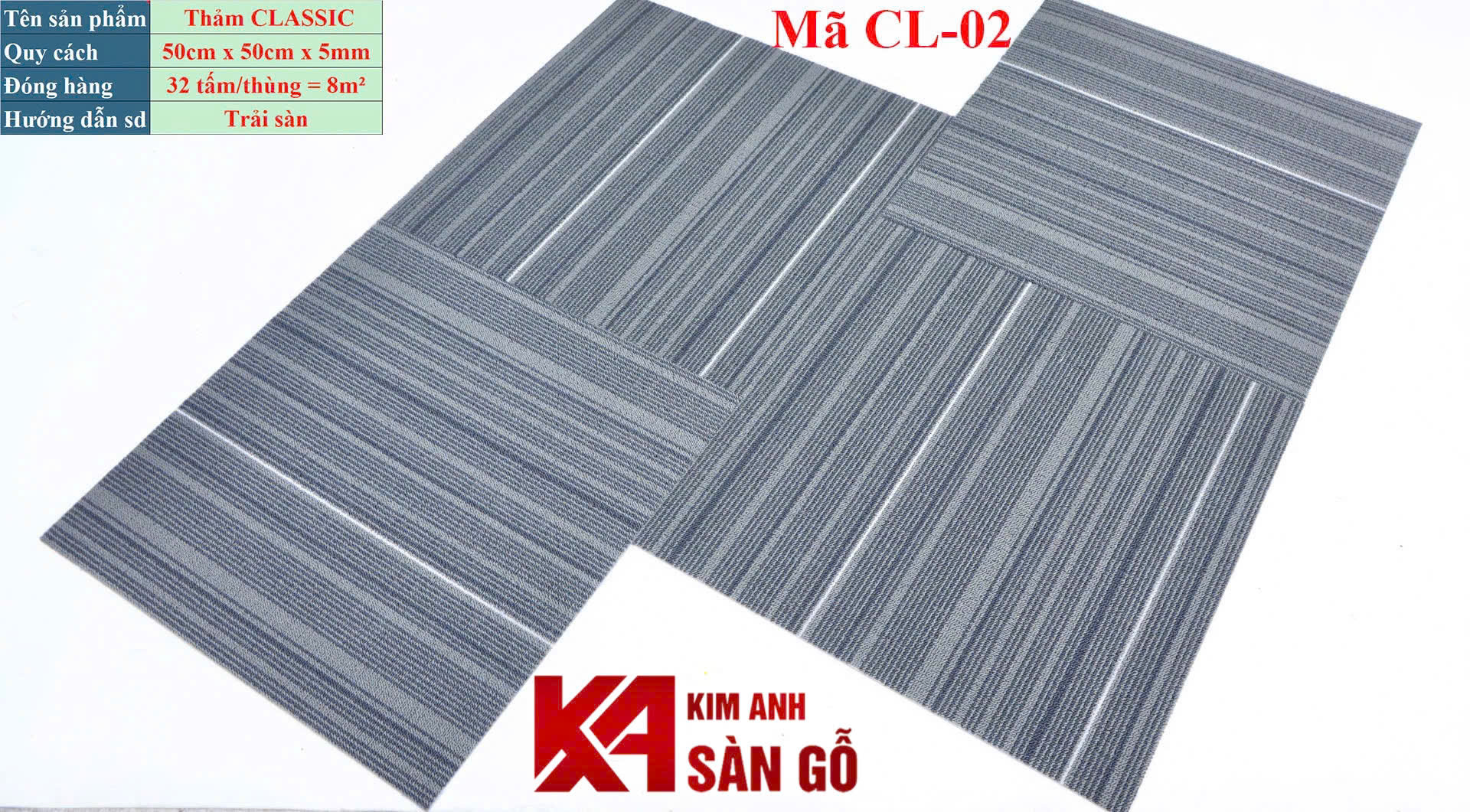 Tấm Thảm Trải Sàn Văn Phòng CL02