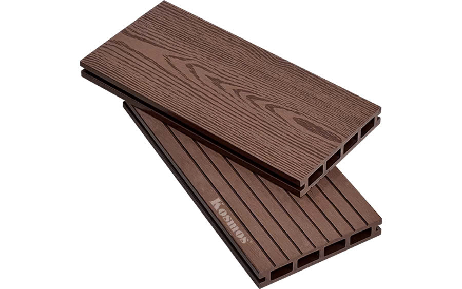 Sàn Gỗ Nhựa Lỗ Vuông 2D Kosmos Copper Brown