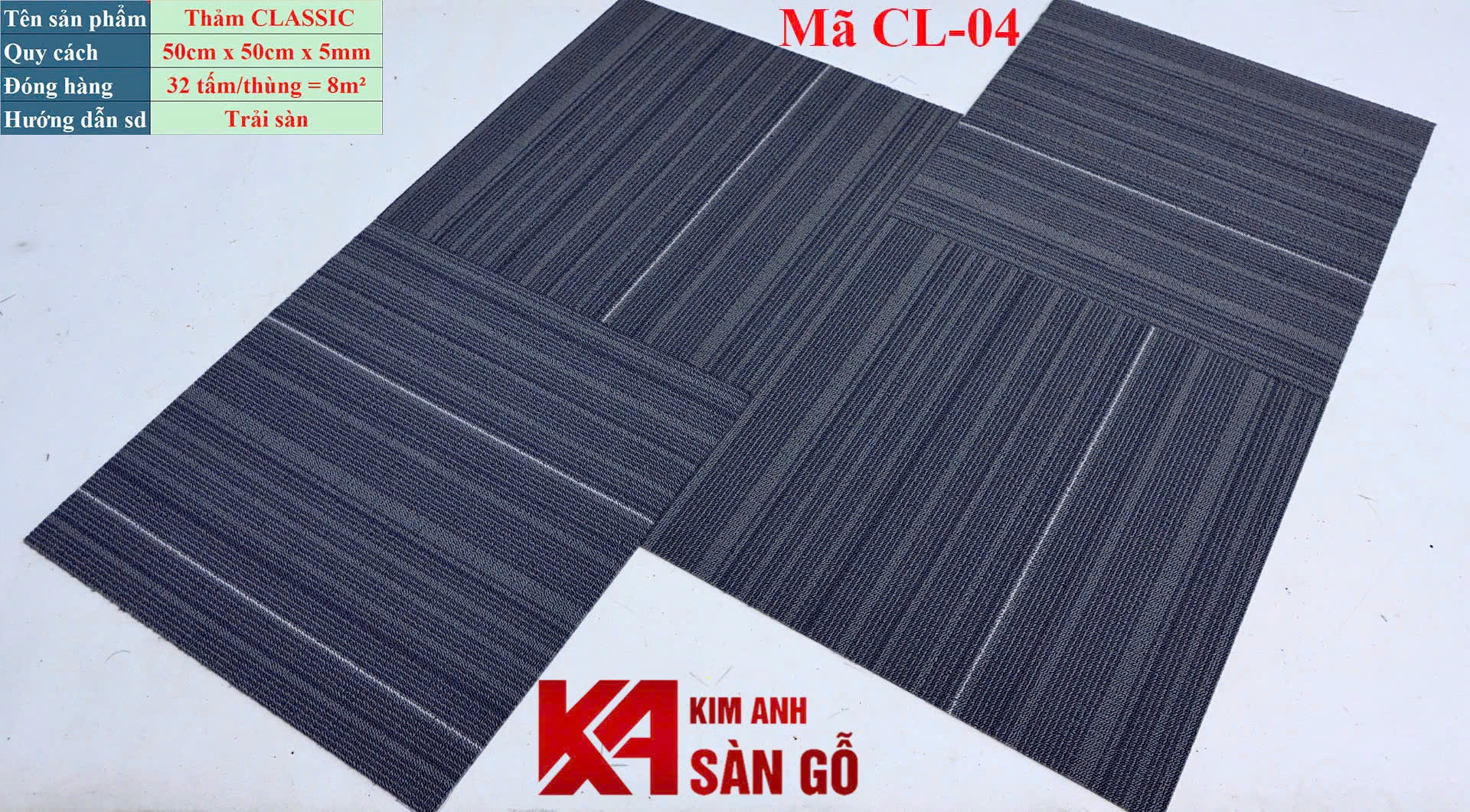Tấm Thảm Trải Sàn Văn Phòng CL04
