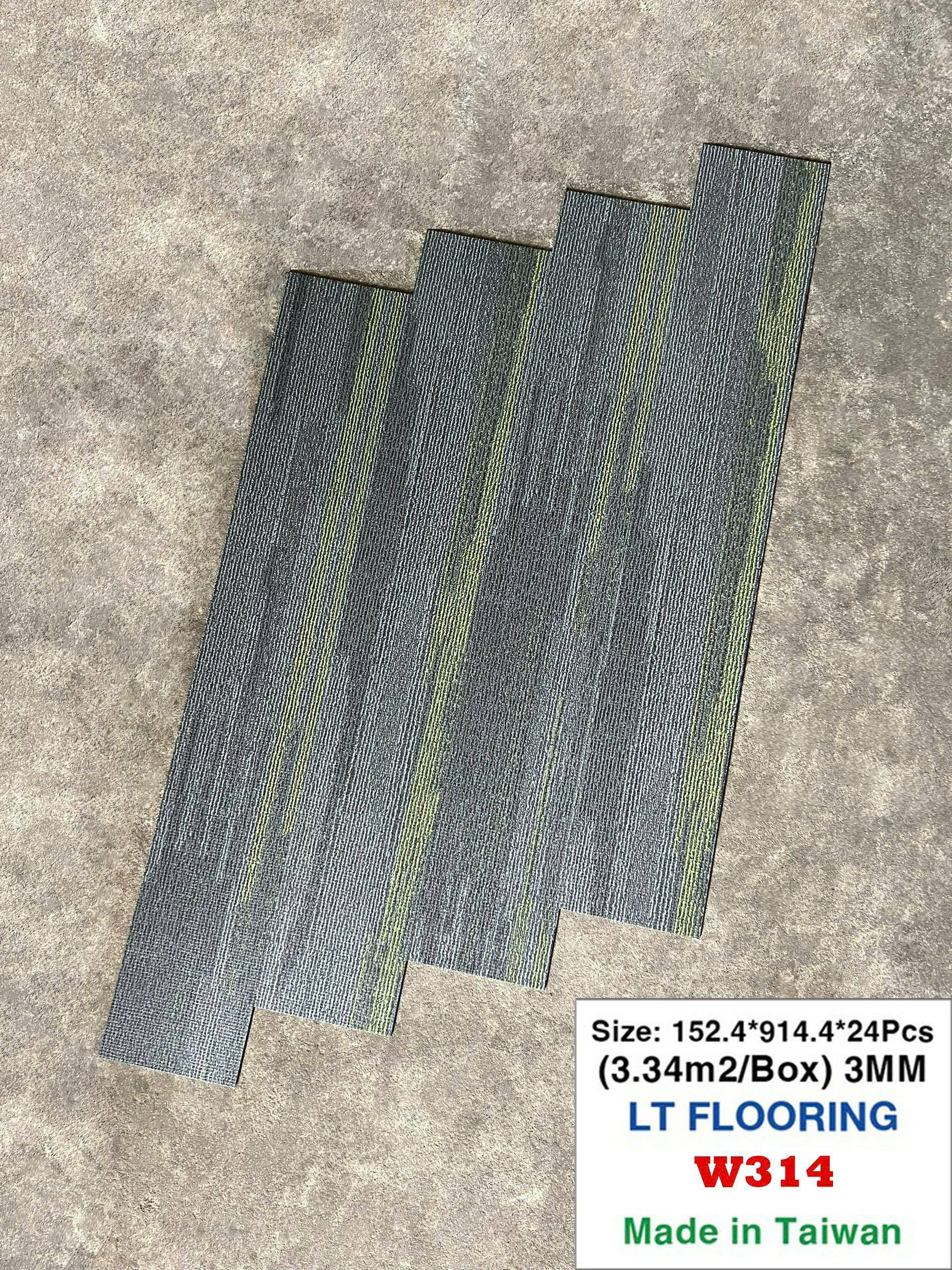 Sàn Nhựa Giả Gỗ Keo Rời 3MM LT Flooring W314