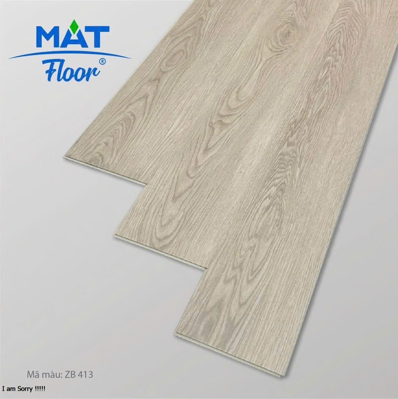 Sàn Nhựa Hèm Khóa Giả Gỗ SPC 4MM MAT Floor-413