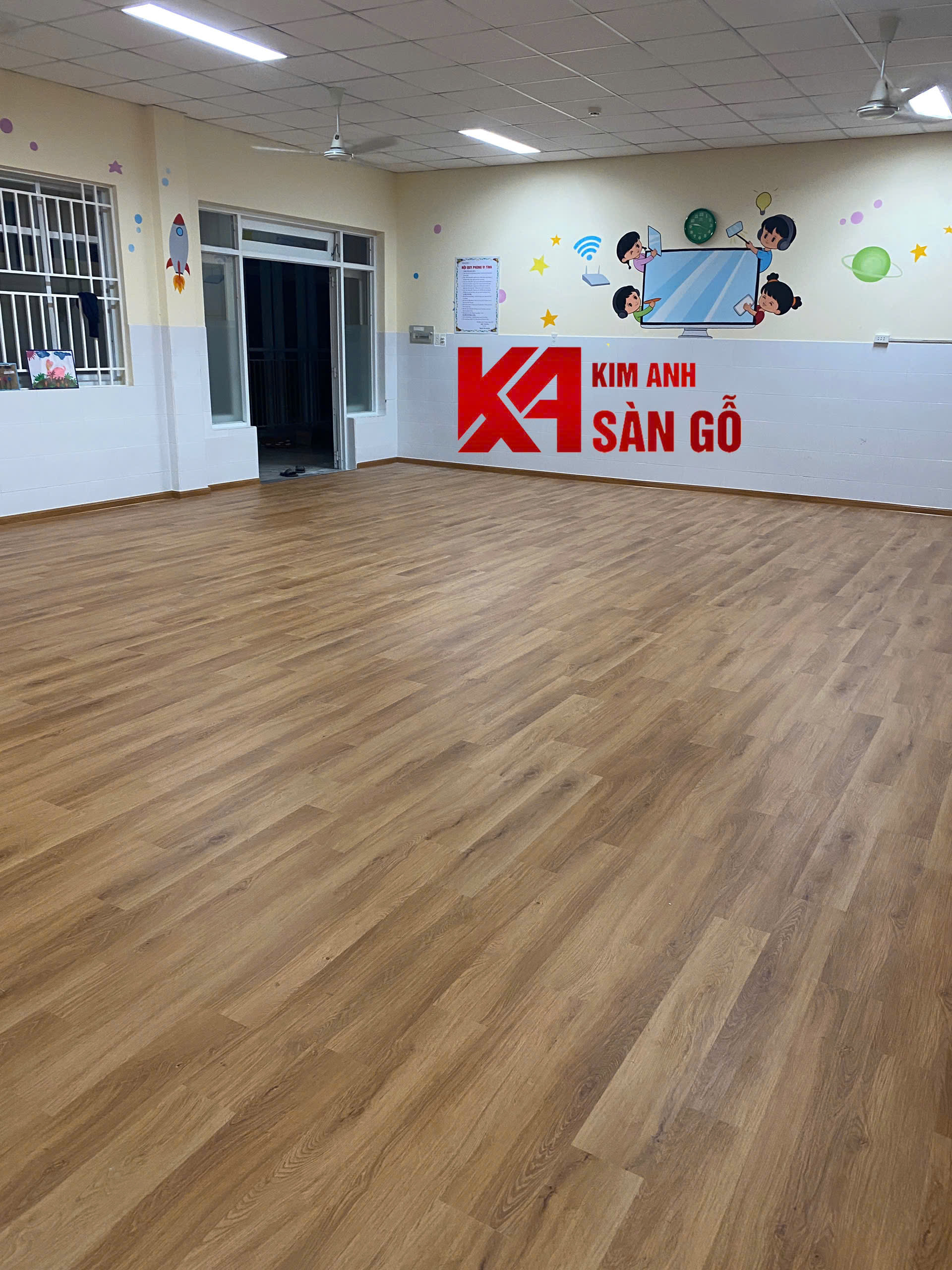 Sàn Nhựa Hèm Khóa Giả Gỗ 4MM+1MM XPE SG-1014