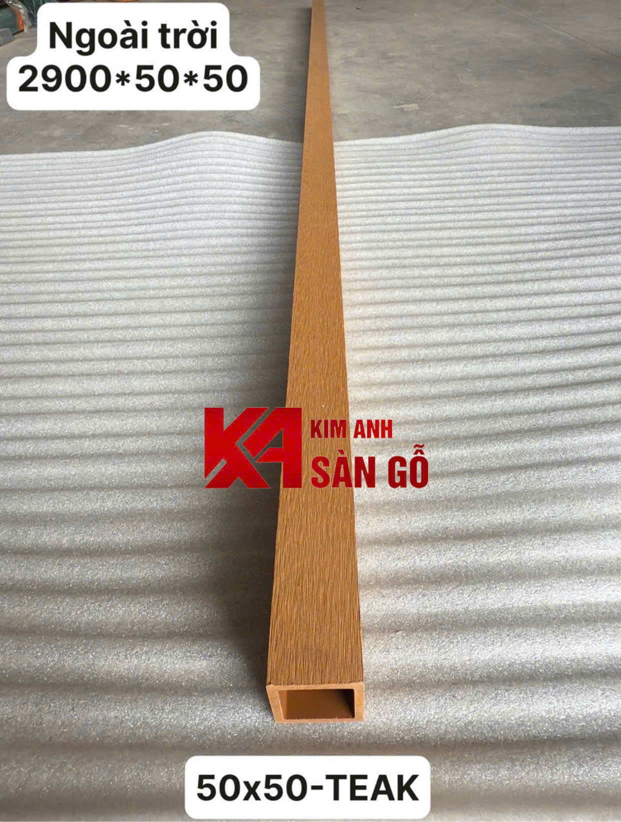 Thanh Lam Trụ Gỗ Nhựa Ngoài Trời 50*50mm