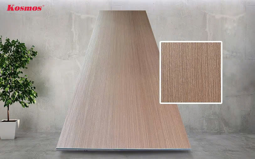 Tấm Ốp Than Tre Kosmos Vân Gỗ Walnut G-884