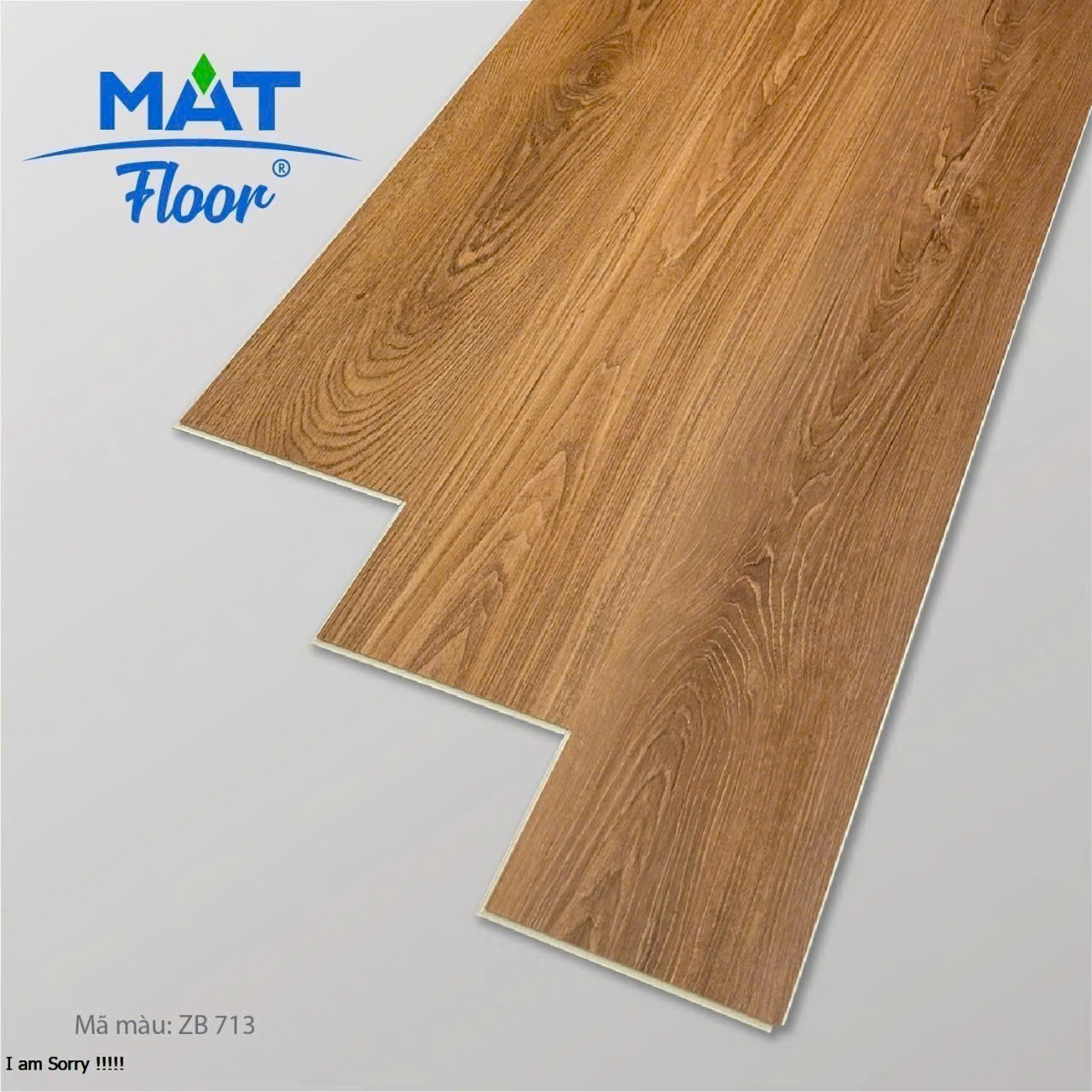 Sàn Nhựa Hèm Khóa Giả Gỗ SPC 4MM MAT Floor-713