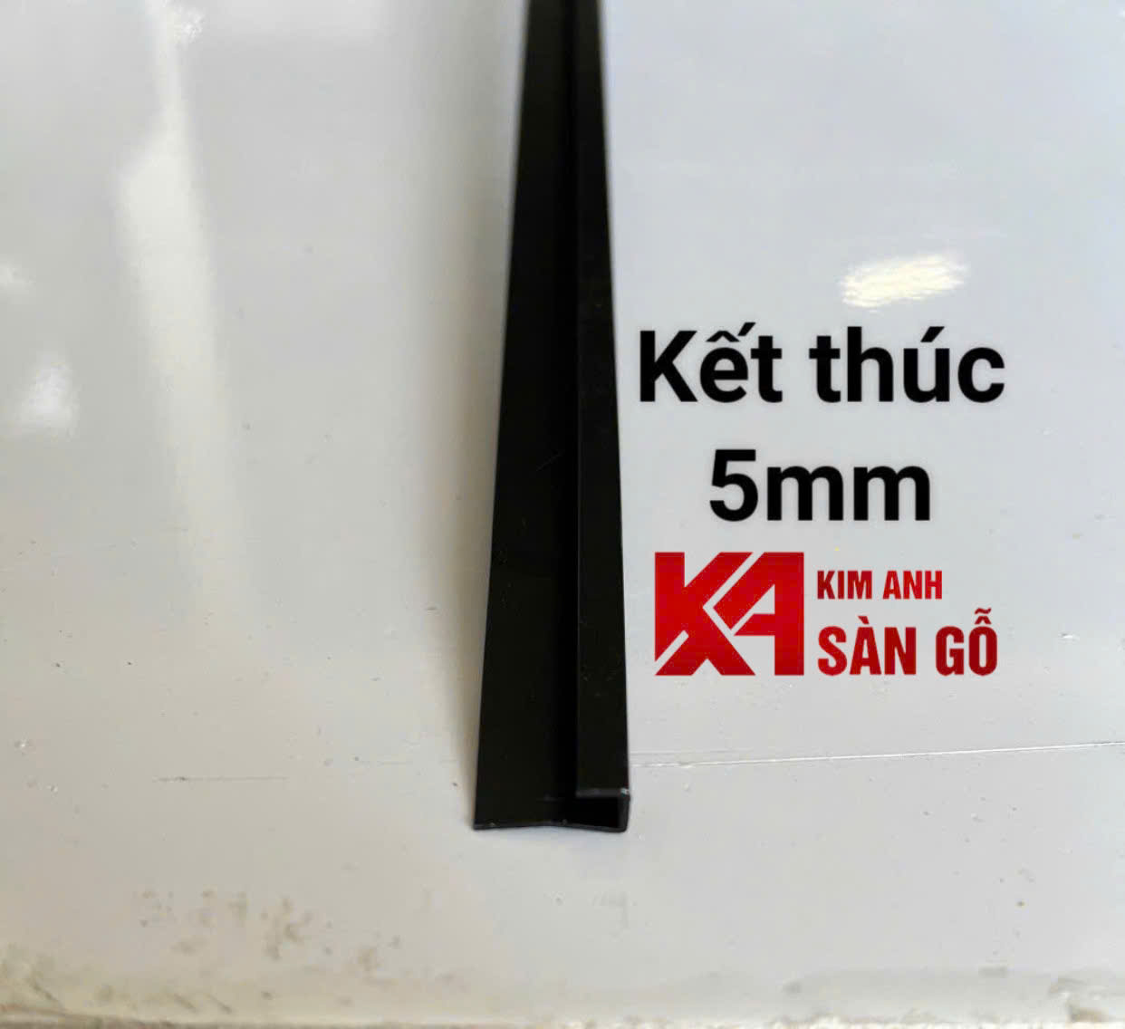 Nẹp Nhôm Kết Thúc Tấm Ốp Than Tre