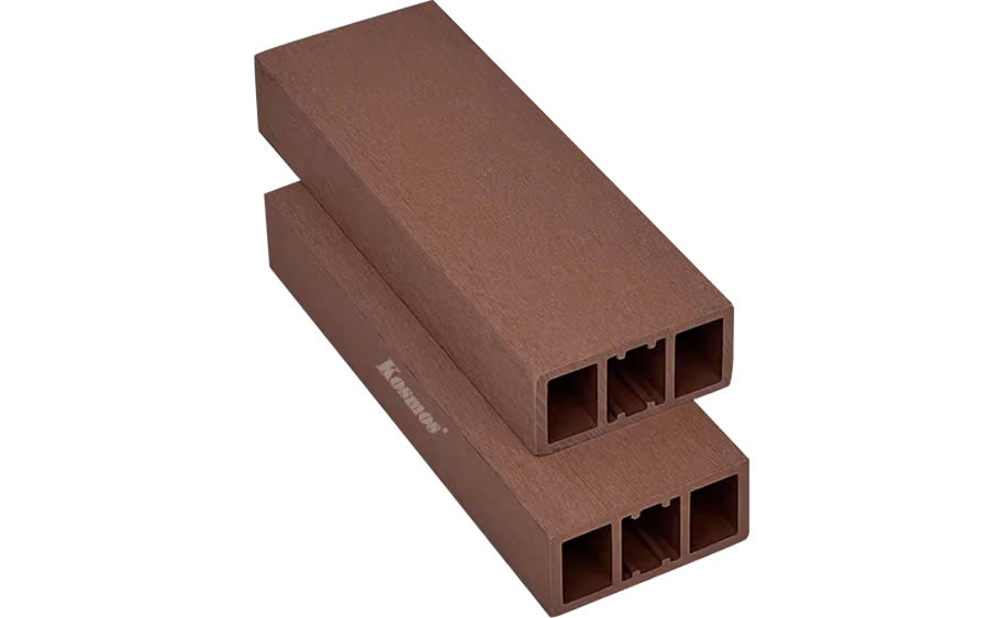 Thanh Lam Gỗ Nhựa Kosmos 105*50mm Brown