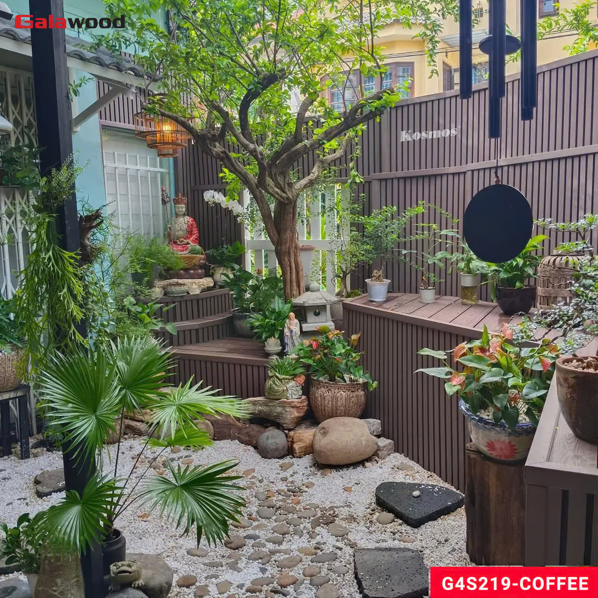 Tấm Ốp Lam 4 Sóng Galawood G4S219-Coffee