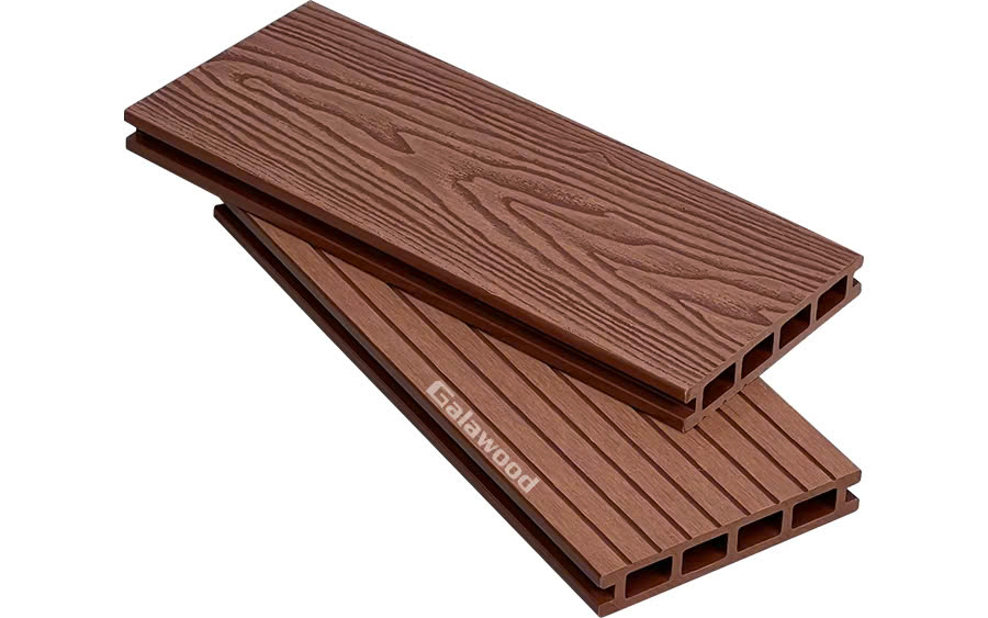Sàn Gỗ Nhựa Lỗ Vuông 3D Galawood Wood