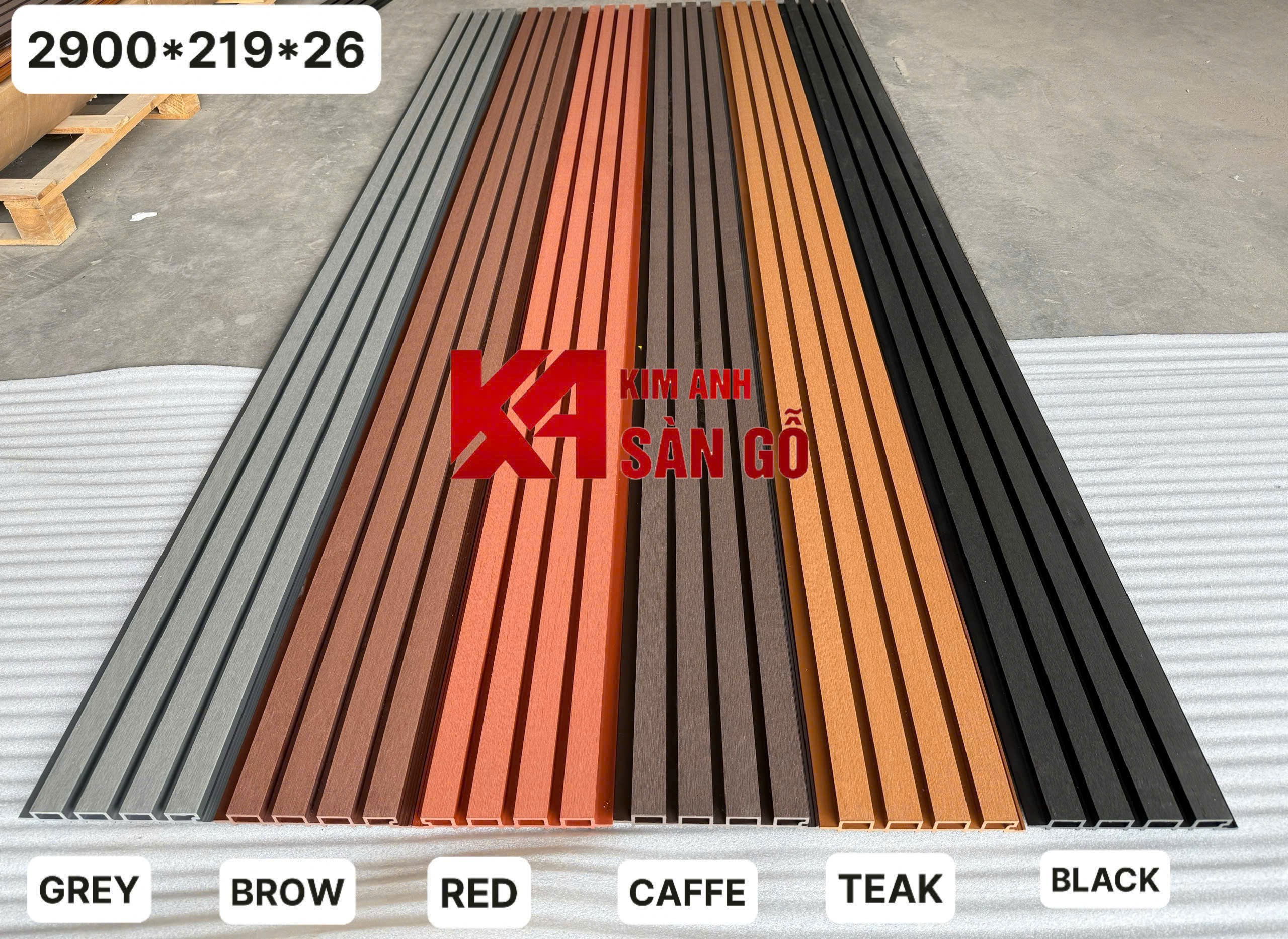 Tấm Ốp Lam Sóng Ngoài Trời GR-05 Black