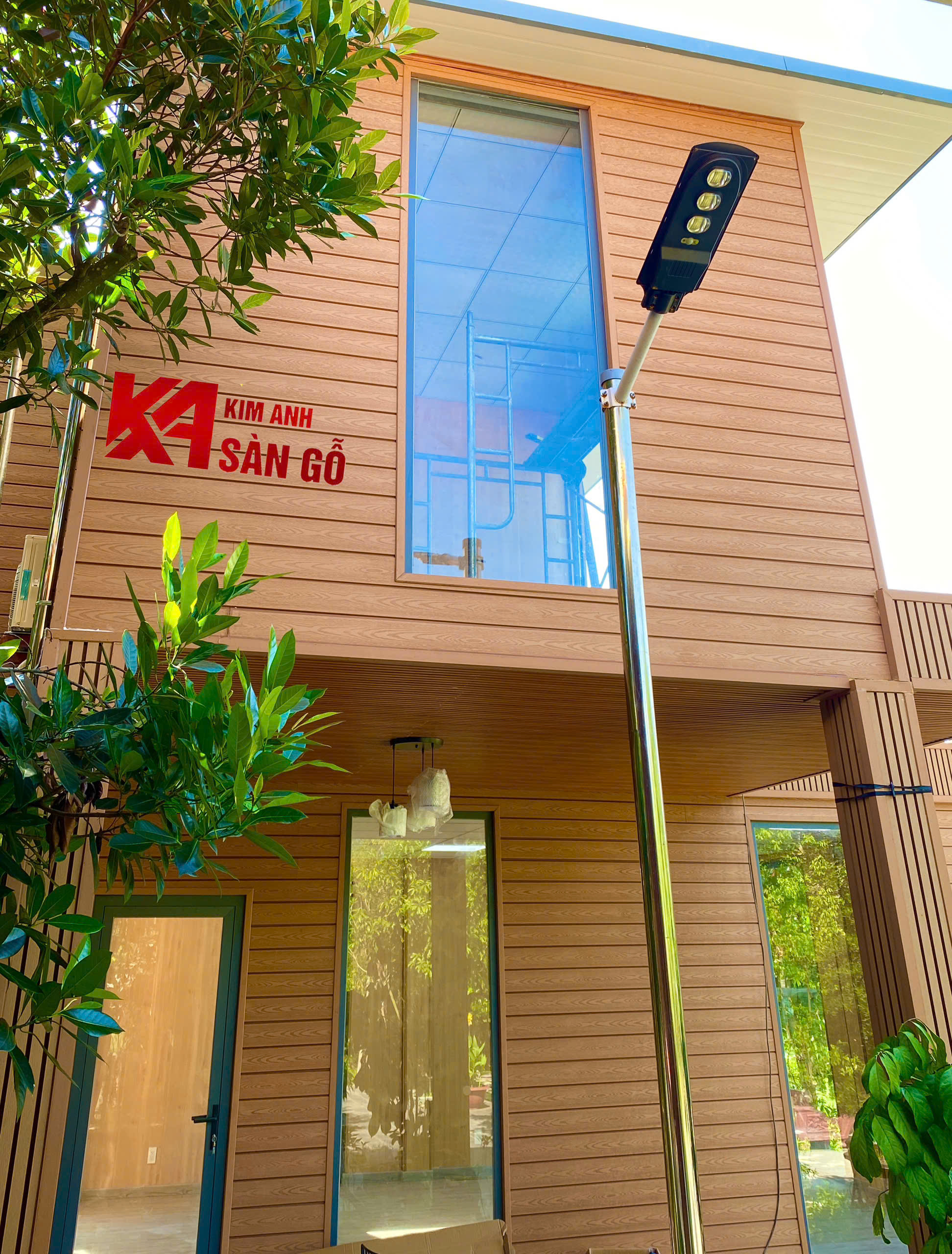 Tấm Ốp Gỗ Nhựa Ngoài Trời 3D GR-08 Brown