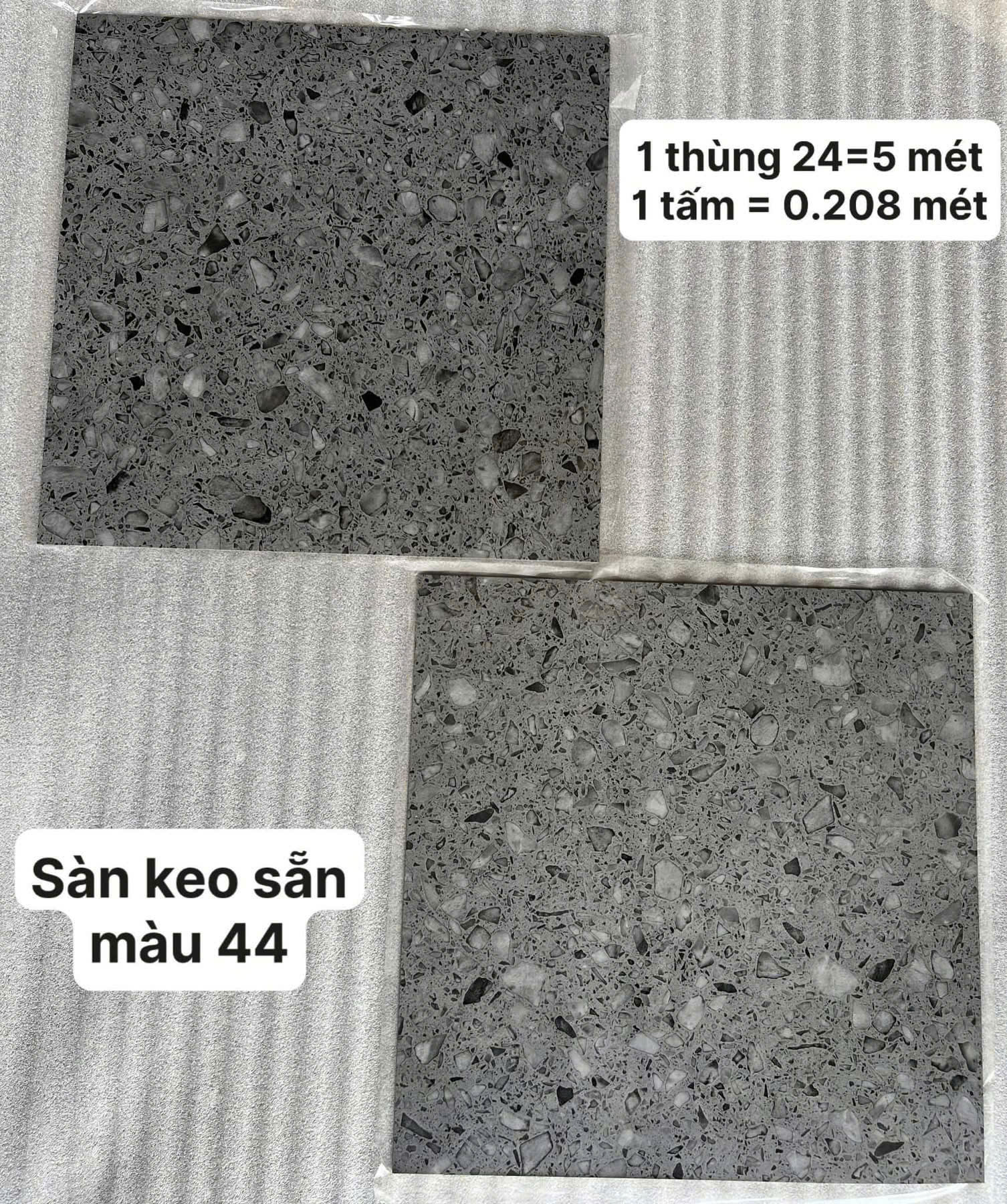 Sàn Nhựa Vân Đá Keo Sẵn GR-44