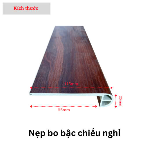 Nẹp Bo Bậc Chiếu Nghỉ NCWood 8132