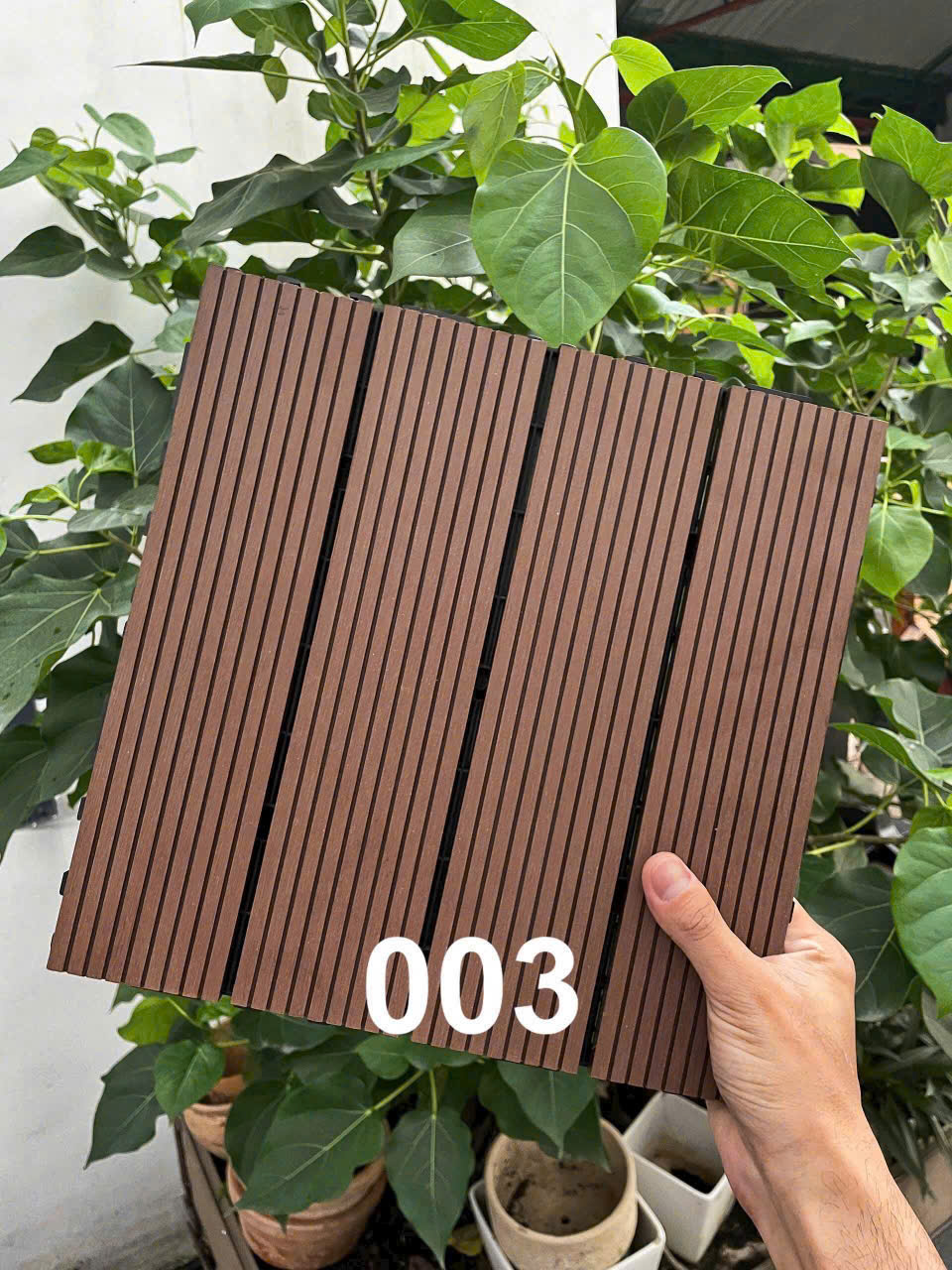 Vỉ Gỗ Nhựa Ngoài Trời GRH-03
