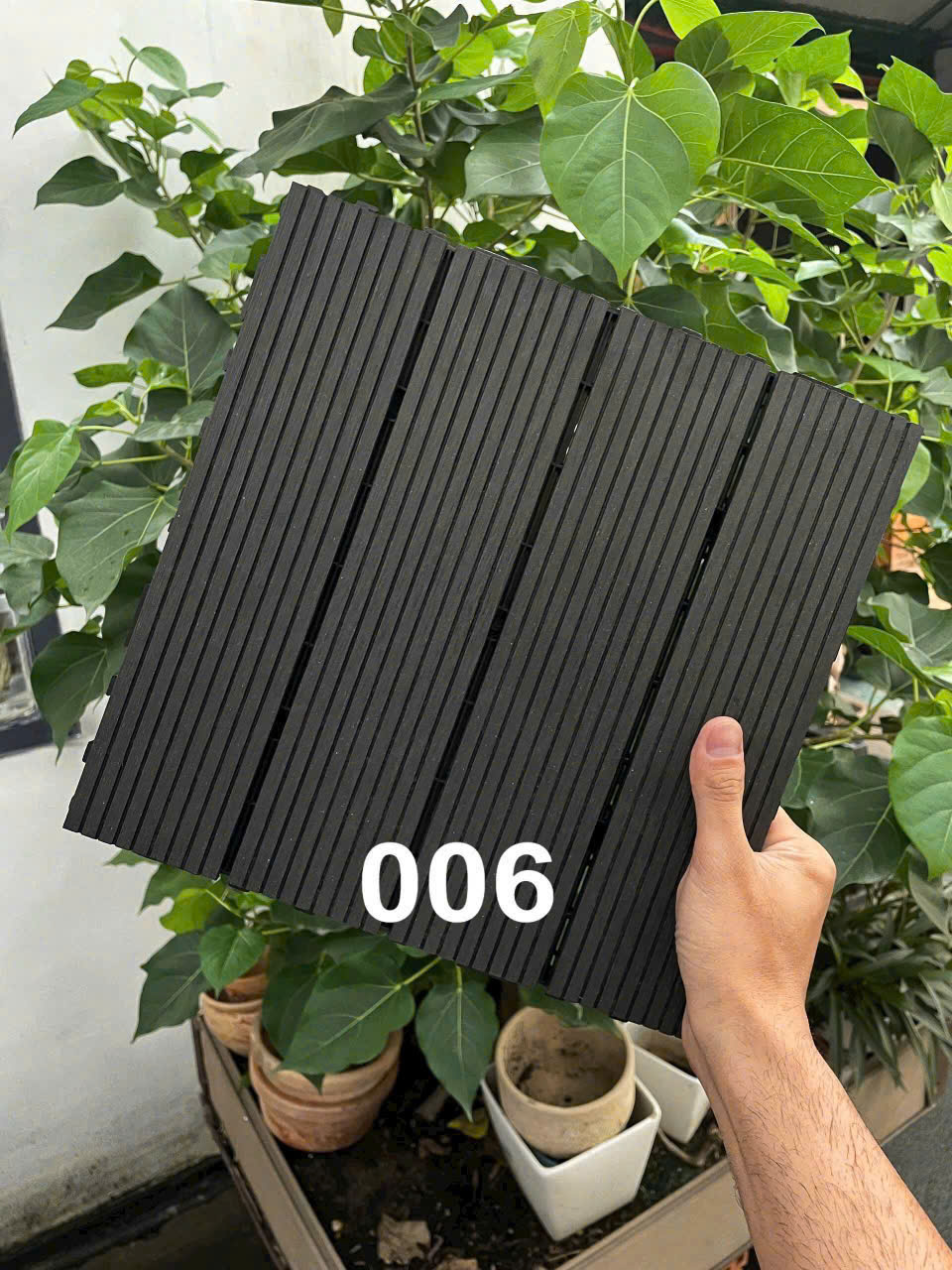 Vỉ Gỗ Nhựa Ngoài Trời GRH-06