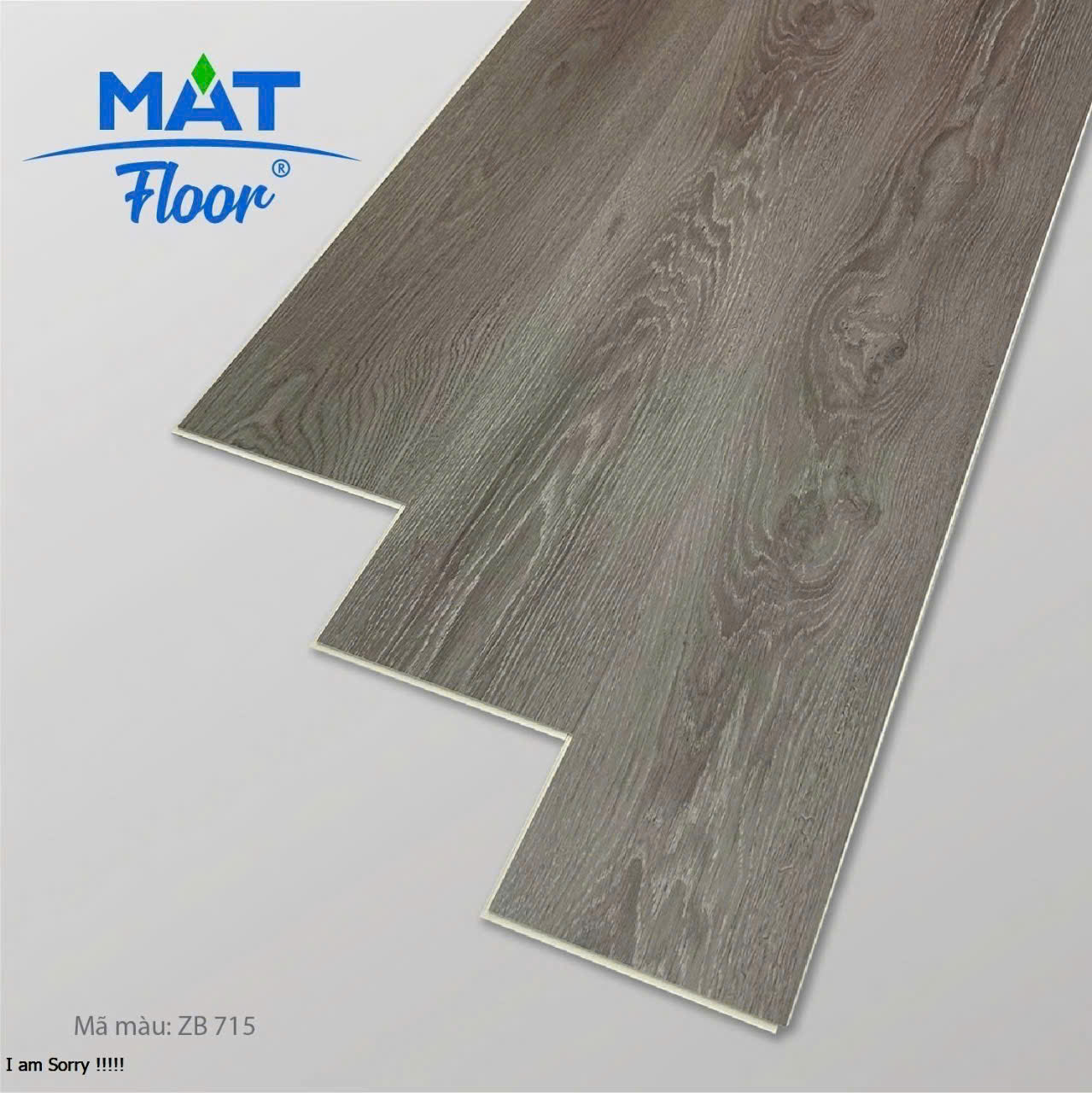 Sàn Nhựa Hèm Khóa Giả Gỗ SPC 4MM MAT Floor-715