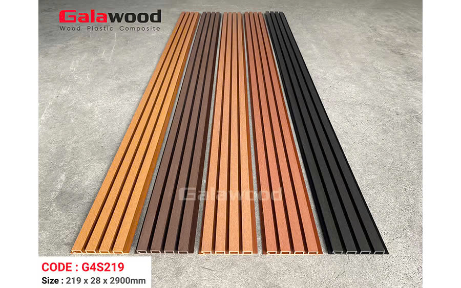 Tấm Ốp Lam 4 Sóng Galawood G4S219-Coffee