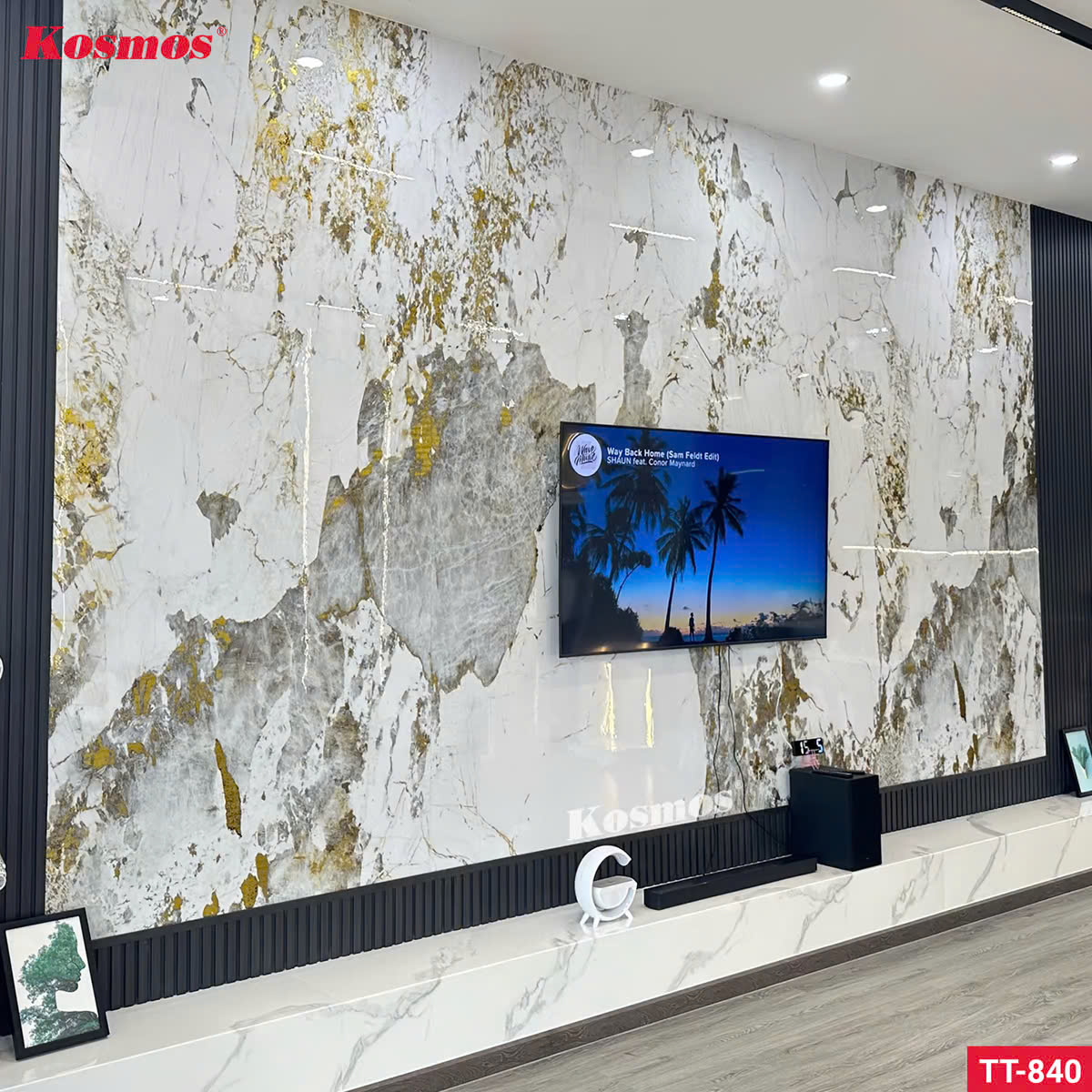 Tấm Ốp Than Tre Kosmos Pandora TT-840 PET