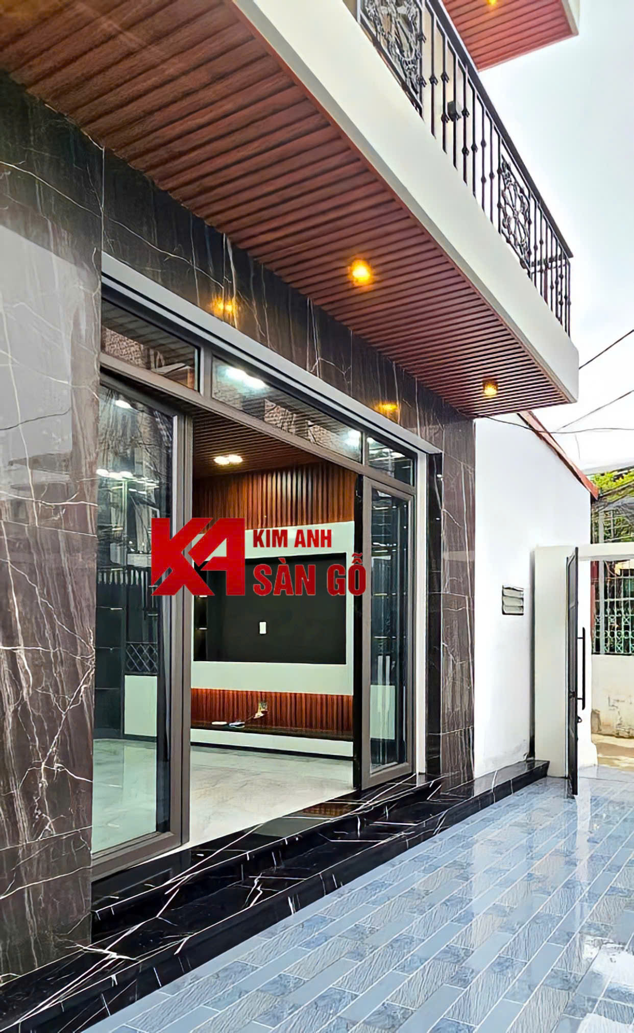 Tấm Ốp Lam Sóng Ngoài Trời VN-01 Teak